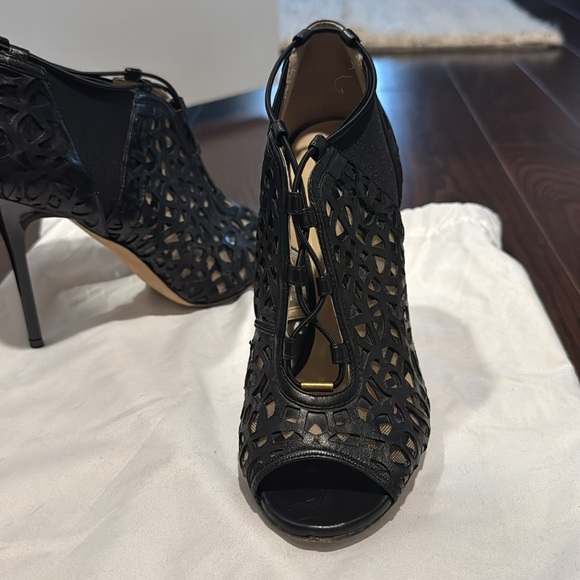 Jimmy Choo laser cut booties - Picture 2 of 6